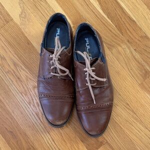 Men's Premium Brown Leather Derbys